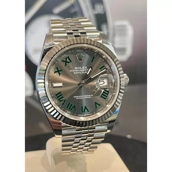 Rolex Datejust 41 - 126334 - NEW 2024 - Wimbledon Dial