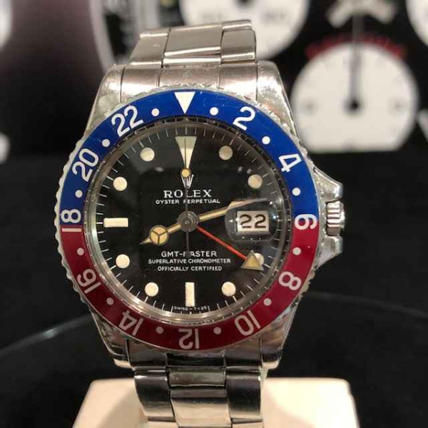 Rolex GMT-Master 1675 Longe E MK1 Tropical Dial From 1968